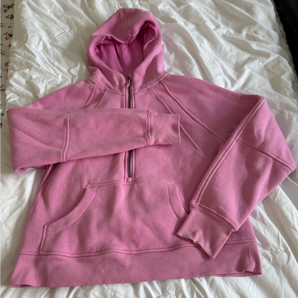 Jockey Pink Zip-Up Sweatshirt